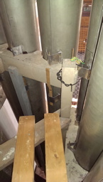 Minifoto herplaatsen frontpijpen Sint-Rombouts Mechelen