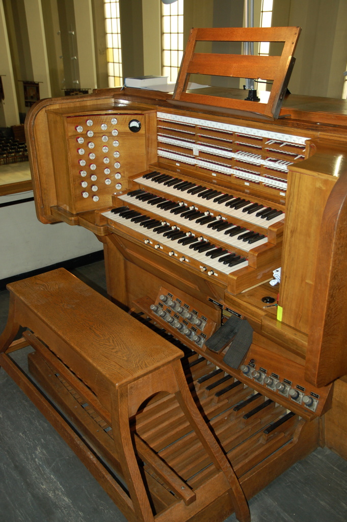 De speeltafel van Onze-Lieve-Vrouw ter Sneeuw in Borgerhout
